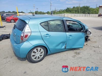 Trzecie zdjęcie samochodu z tyłu: 2014 TOYOTA PRIUS C TWO VIN:JTDKDTB32E1065052 - miniatura