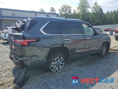 Trzecie zdjęcie samochodu z tyłu: 2026 TOYOTA SEQUOIA 1794 EDITION VIN:7SVAAABA4TX080255 - miniatura