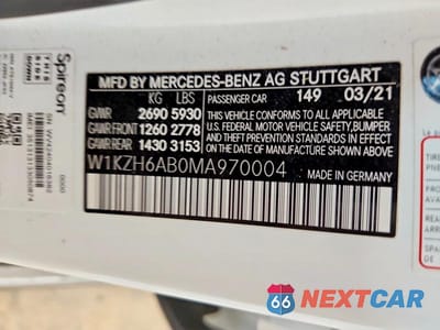 Zdjęcie 12 z 12 samochodu: 2021 MERCEDES-BENZ E 450 4M ALL TERRAIN VIN:W1KZH6AB0MA970004 - miniatura