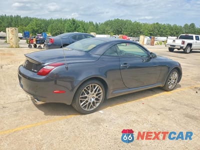 Trzecie zdjęcie samochodu z tyłu: 2007 LEXUS SC 430 VIN:JTHFN45Y779013799 - miniatura