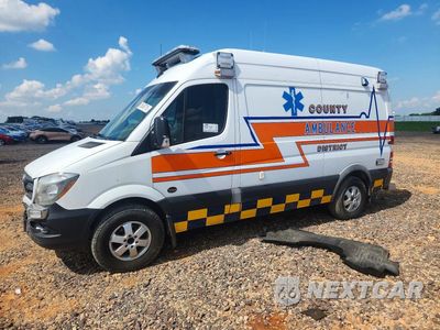 2017 MERCEDES-BENZ SPRINTER 2500 AMBULANCE WDAPE7CDXHP384382 - główne zdjęcie licytacji z USA - miniatura