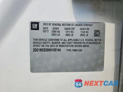 Zdjęcie 12 z 12 samochodu: 2017 CADILLAC XTS LUXURY VIN:2G61N5S38H9168144 - miniatura