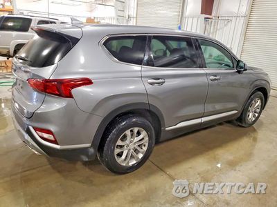 Trzecie zdjęcie samochodu z tyłu: 2019 HYUNDAI SANTA FE SEL 2.4L VIN:5NMS3CAD1KH074341 - miniatura