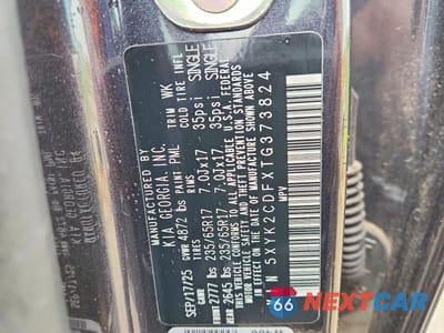 Zdjęcie 13 z 13 samochodu: 2026 KIA SPORTAGE LX VIN:5XYK2CDFXTG373824 - miniatura