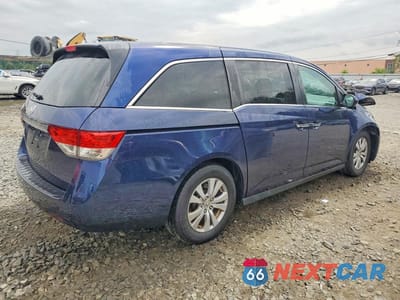 Trzecie zdjęcie samochodu z tyłu: 2015 HONDA ODYSSEY EXL VIN:5FNRL5H69FB103965 - miniatura