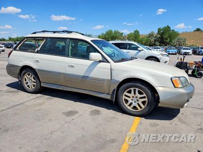 Czwarte zdjęcie samochodu z boku: 2003 SUBARU LEGACY OUTBACK LIMITED VIN:4S3BH686436621059 - miniatura