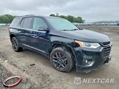 Czwarte zdjęcie samochodu z boku: 2018 CHEVROLET TRAVERSE PREMIER VIN:1GNEVJKW0JJ262781 - miniatura