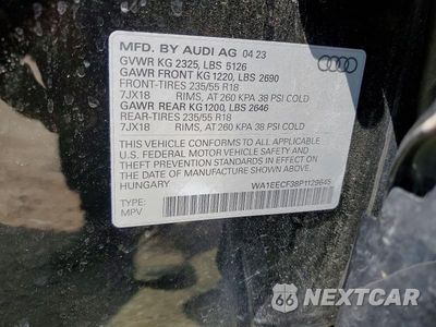 Zdjęcie 13 z 13 samochodu: 2023 AUDI Q3 PREMIUM PLUS S LINE 45 VIN:WA1EECF38P1129645 - miniatura