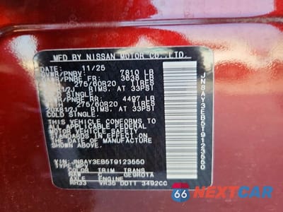Zdjęcie 14 z 14 samochodu: 2026 NISSAN ARMADA PLATINUM VIN:JN8AY3EB5T9123550 - miniatura