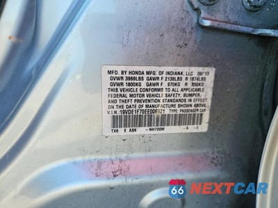 Zdjęcie 12 z 12 samochodu: 2014 ACURA ILX 20 TECH VIN:19VDE1F70EE006921 - miniatura