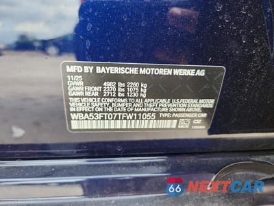 Zdjęcie 12 z 12 samochodu: 2026 BMW M340I VIN:WBA53FT07TFW11055 - miniatura
