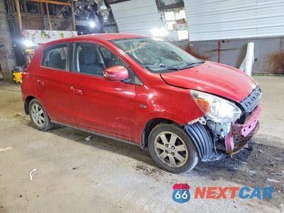 Czwarte zdjęcie samochodu z boku: 2015 MITSUBISHI MIRAGE ES VIN:ML32A4HJXFH055742 - miniatura