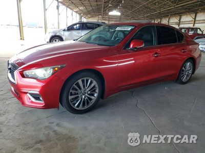 2021 INFINITI Q50 LUXE JN1EV7BP4MM704570 - główne zdjęcie licytacji z USA - miniatura