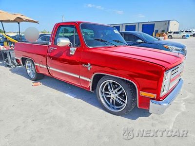 Czwarte zdjęcie samochodu z boku: 1986 CHEVROLET C10 VIN:1GCDC14H3GF382983 - miniatura