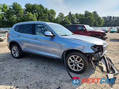 Czwarte zdjęcie samochodu z boku: 2011 BMW X3 XDRIVE35I VIN:5UXWX7C52BLT78729 - miniatura