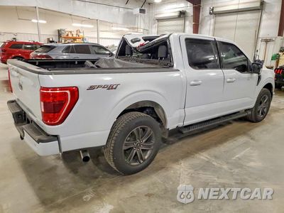 Trzecie zdjęcie samochodu z tyłu: 2022 FORD F150 SUPERCREW VIN:1FTEW1EP8NKD67658 - miniatura
