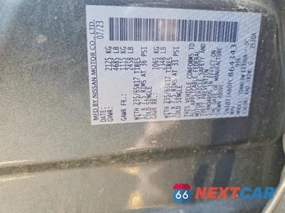 Zdjęcie 13 z 13 samochodu: 2023 NISSAN ROGUE S VIN:5N1BT3AB0PC864343 - miniatura
