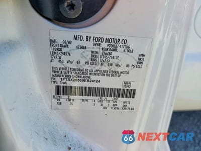 Zdjęcie 12 z 12 samochodu: 2009 FORD F250 SUPER DUTY VIN:1FTSX20569EB24124 - miniatura
