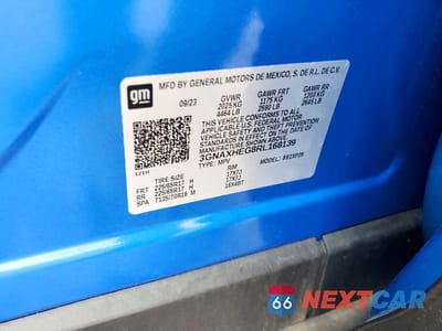 Zdjęcie 13 z 13 samochodu: 2024 CHEVROLET EQUINOX LS VIN:3GNAXHEG8RL168139 - miniatura