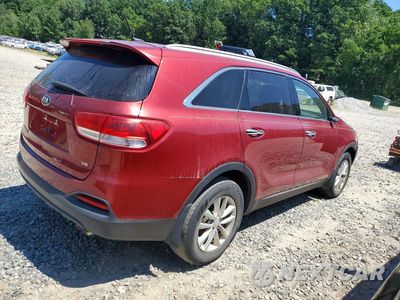 Trzecie zdjęcie samochodu z tyłu: 2017 KIA SORENTO LX V6 VIN:5XYPGDA5XHG313008 - miniatura
