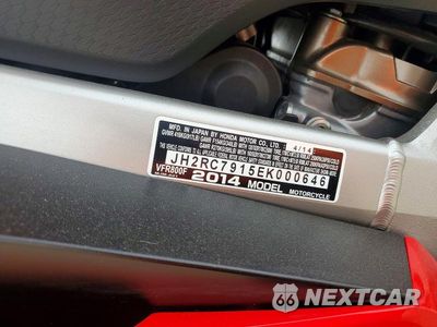 Zdjęcie 9 z 9 samochodu: 2014 HONDA VFR800 F VIN:JH2RC7915EK000646 - miniatura