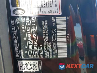 Zdjęcie 12 z 12 samochodu: 2025 MERCEDES-BENZ G 580E VIN:W1NWM0AB3SX025735 - miniatura