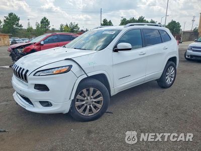 2017 JEEP CHEROKEE OVERLAND 1C4PJMJS3HD216707 - główne zdjęcie licytacji z USA - miniatura