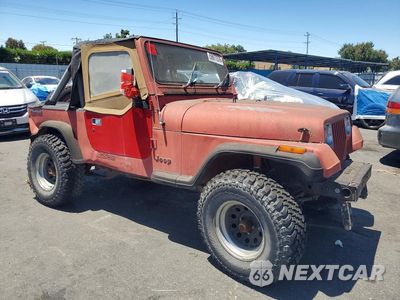 Czwarte zdjęcie samochodu z boku: 1988 JEEP WRANGLER S VIN:2BCHV81S5JB544465 - miniatura