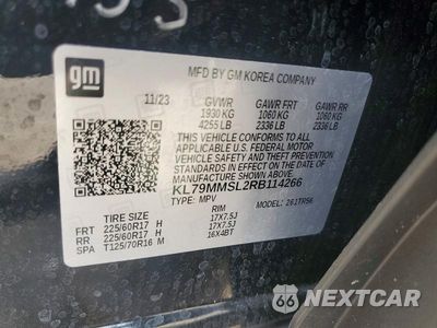 Zdjęcie 13 z 13 samochodu: 2024 CHEVROLET TRAILBLAZER LS VIN:KL79MMSL2RB114266 - miniatura