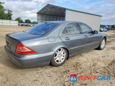 Trzecie zdjęcie samochodu z tyłu: 2006 MERCEDES-BENZ S 350 VIN:WDBNF67J06A483559 - miniatura