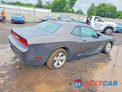 Trzecie zdjęcie samochodu z tyłu: 2013 DODGE CHALLENGER SXT VIN:2C3CDYAG7DH566478 - miniatura
