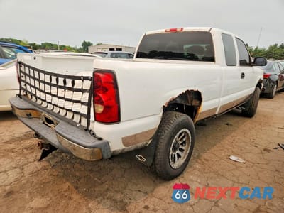 Trzecie zdjęcie samochodu z tyłu: 2007 CHEVROLET SILVERADO VIN:1GCEK19B27Z161322 - miniatura
