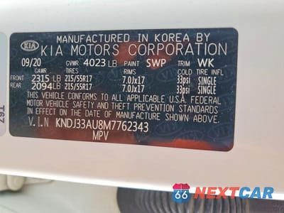 Zdjęcie 13 z 13 samochodu: 2021 KIA SOUL EX VIN:KNDJ33AU8M7762343 - miniatura
