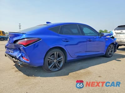 Trzecie zdjęcie samochodu z tyłu: 2023 ACURA INTEGRA A-SPEC VIN:19UDE4H37PA018431 - miniatura