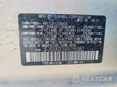 Zdjęcie 13 z 13 samochodu: 2024 SUBARU CROSSTREK PREMIUM VIN:JF2GUADC5R8295982 - miniatura