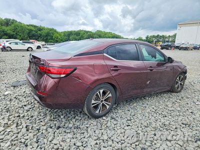 Trzecie zdjęcie samochodu z tyłu: 2020 NISSAN SENTRA SV VIN:3N1AB8CV0LY296719 - miniatura