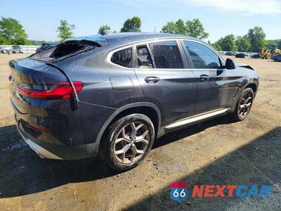 Trzecie zdjęcie samochodu z tyłu: 2024 BMW X4 XDRIVE30I VIN:5UX33DT07R9V93371 - miniatura