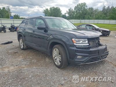 Czwarte zdjęcie samochodu z boku: 2019 VOLKSWAGEN ATLAS SE VIN:1V2UR2CA4KC519771 - miniatura
