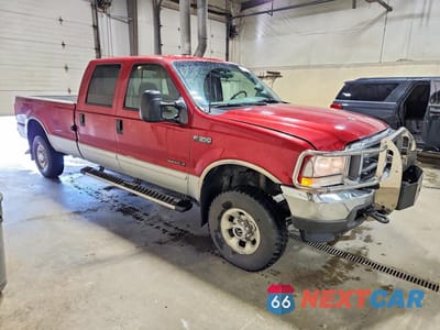 Czwarte zdjęcie samochodu z boku: 2003 FORD F350 SRW SUPER DUTY VIN:1FTSW31FX3EA61326 - miniatura