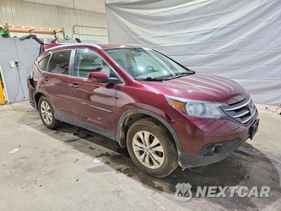 Czwarte zdjęcie samochodu z boku: 2012 HONDA CR-V EXL VIN:5J6RM4H75CL029379 - miniatura