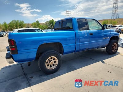 Trzecie zdjęcie samochodu z tyłu: 1999 DODGE RAM 1500 VIN:3B7HF13Y3XG164616 - miniatura