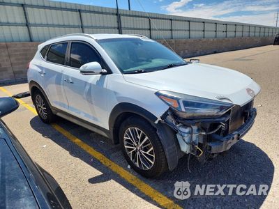 Czwarte zdjęcie samochodu z boku: 2021 HYUNDAI TUCSON LIMITED VIN:KM8J3CALXMU285175 - miniatura