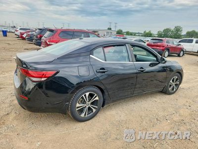 Trzecie zdjęcie samochodu z tyłu: 2021 NISSAN SENTRA SV VIN:3N1AB8CV2MY221957 - miniatura