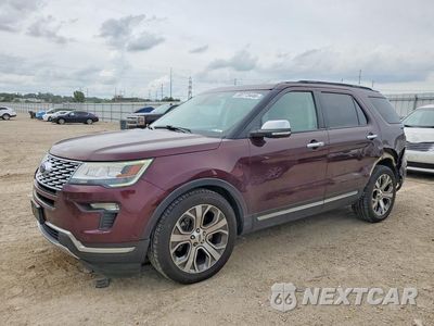 2018 FORD EXPLORER PLATINUM 1FM5K8HT9JGC92328 - główne zdjęcie licytacji z USA - miniatura