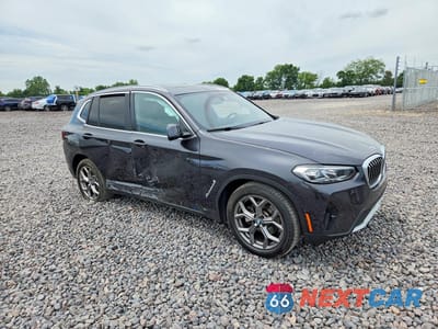 Czwarte zdjęcie samochodu z boku: 2024 BMW X3 XDRIVE30I VIN:WBX57DP00RN262750 - miniatura