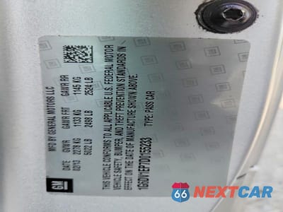 Zdjęcie 12 z 12 samochodu: 2013 CADILLAC CTS-V VIN:1G6DV1EP7D0155233 - miniatura