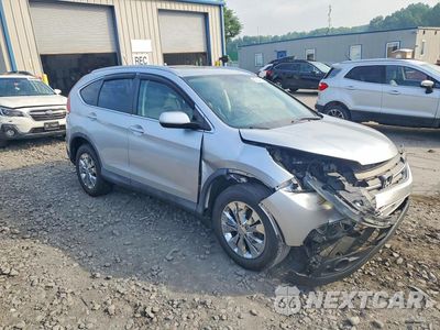 Czwarte zdjęcie samochodu z boku: 2014 HONDA CR-V EXL VIN:2HKRM4H77EH635067 - miniatura