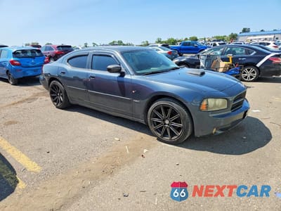 Czwarte zdjęcie samochodu z boku: 2008 DODGE CHARGER R/T VIN:2B3KA53H28H127474 - miniatura