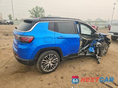 Trzecie zdjęcie samochodu z tyłu: 2023 JEEP COMPASS LIMITED VIN:3C4NJDCN7PT558099 - miniatura
