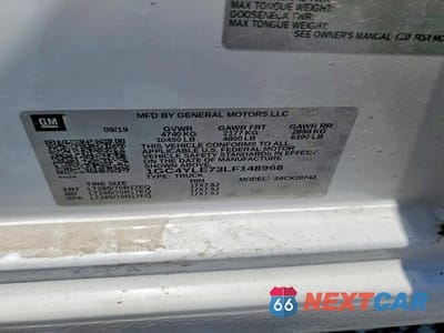 Zdjęcie 12 z 12 samochodu: 2020 CHEVROLET SILVERADO K2500 HEAVY DUTY VIN:1GC4YLE73LF148968 - miniatura